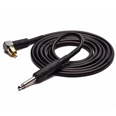 RCA KABEL ZA TETOVIRANJE SILIKON ANGLED - BLACK