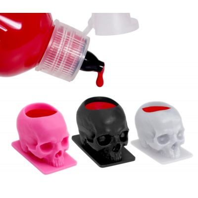 Čašice za boju  - SAFERLY SKULL INK CUPS