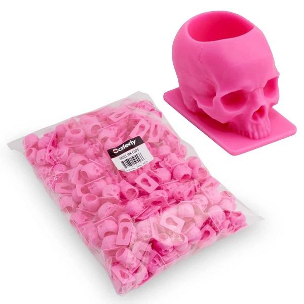 Čašice za boju  - SAFERLY SKULL INK CUPS